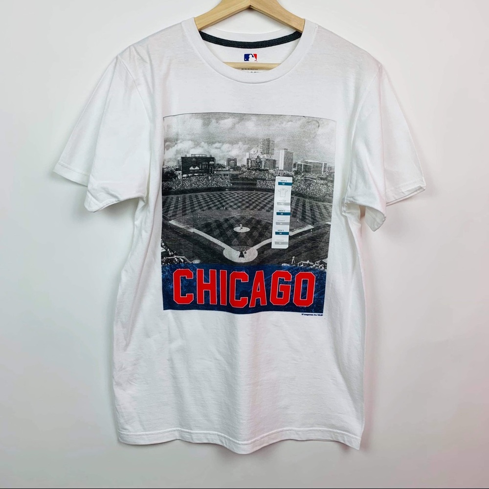 Chicago Cubs Wrigley Field Baseball T-Shirt MLB